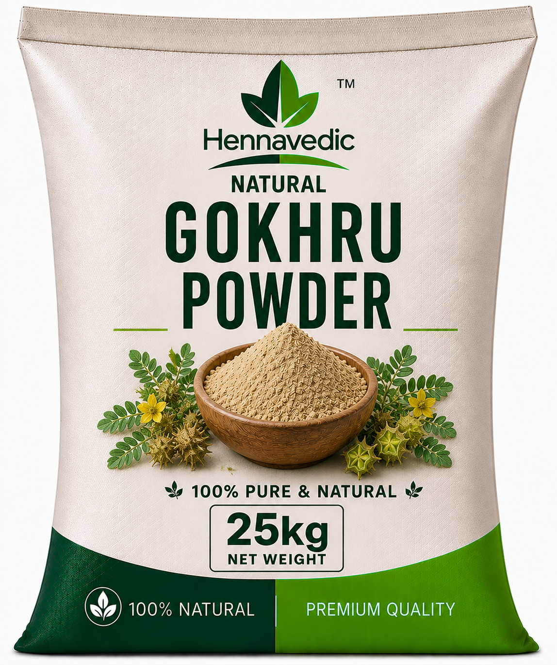 Gokhru Powder 25kg