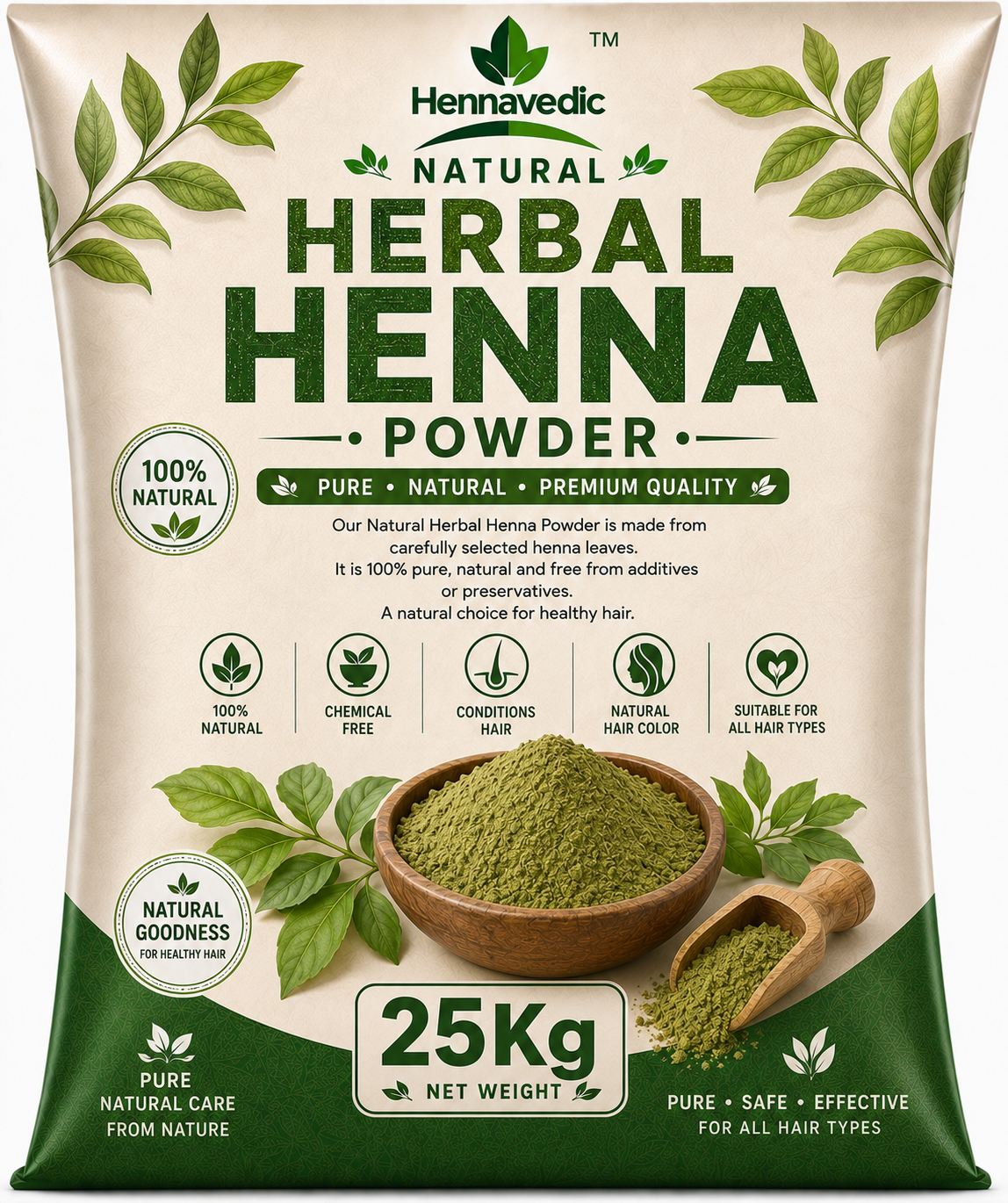 Herbal Henna Powder 25kg