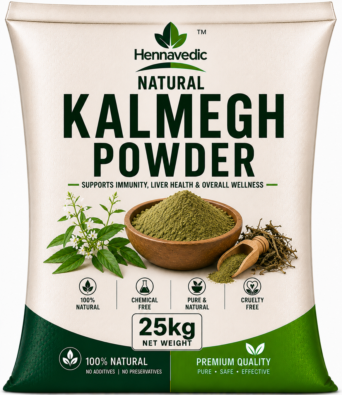 Kalmegh Powder 25kg