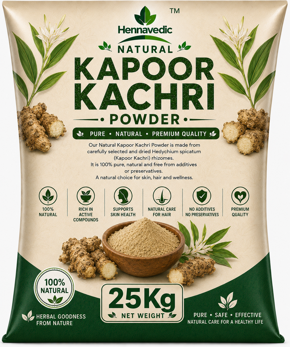 Kapoor Kachri Powder 25kg
