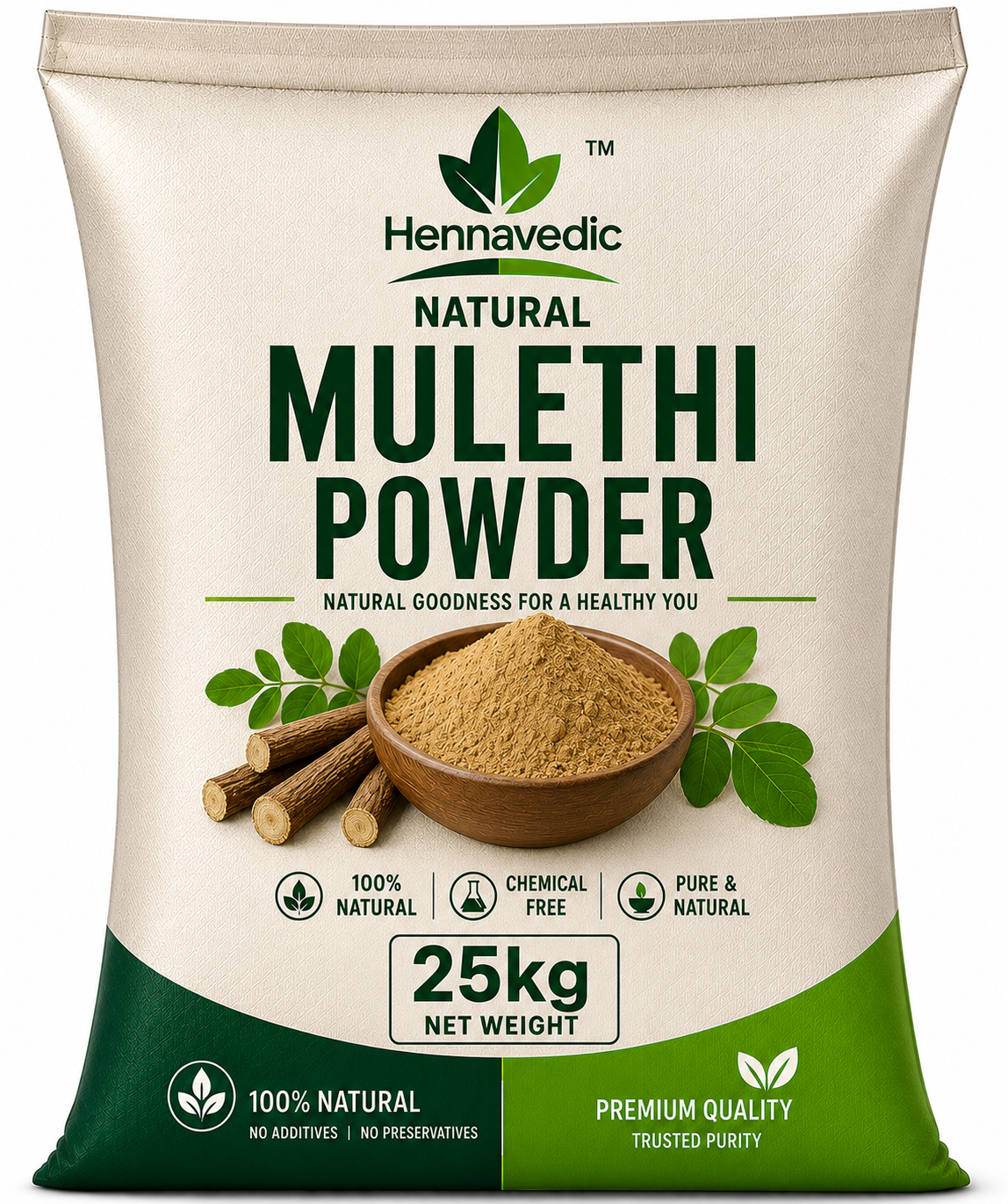 Mulethi Powder 25kg